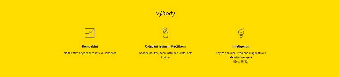 výhody RX